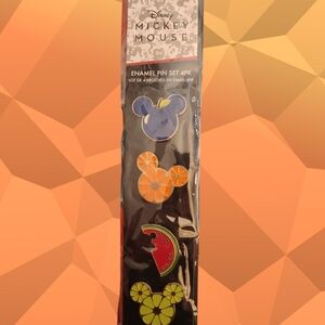 Disney Mickey Mouse Enamel Pin Set
